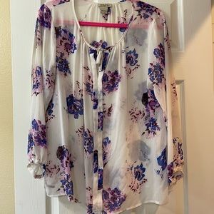 Lucky Brand—sheer blouse